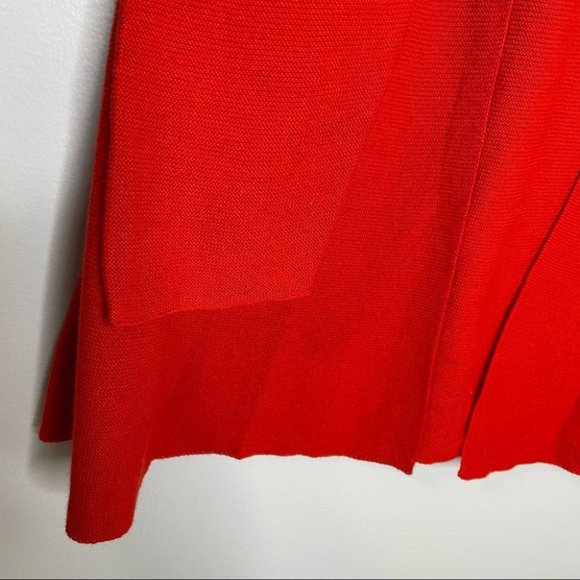 Eileen Fisher Organic Cotton Rib Knit Open Cardigan Sweater - Picture 5 of 7